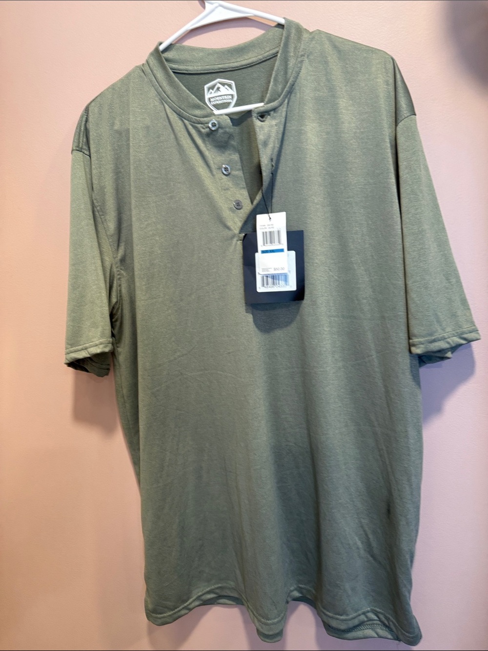 NWT men’s henley XXL